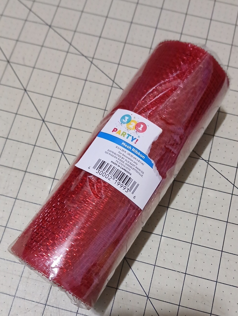 Deco Mesh - Red